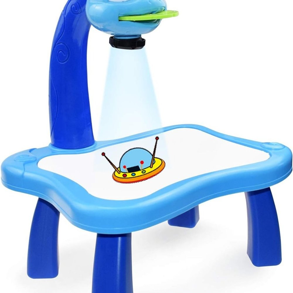 Perfect gift Trace and Drawing Projector Table for Kids Toy with Light & Music